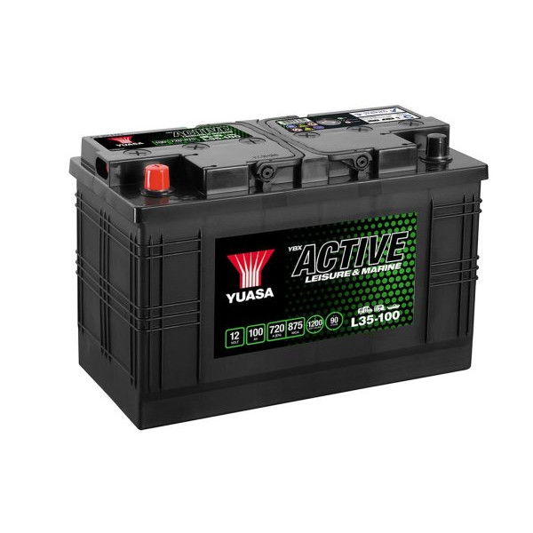 12V 100Ah 720A Yuasa Active Leisure Battery image