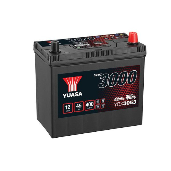 12V 45Ah 400A Yuasa SMF Battery (+Adapter) image