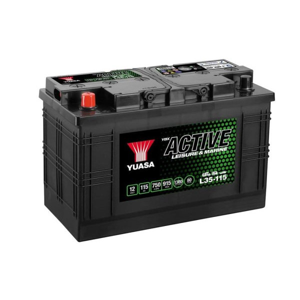 12V 115Ah 750A Yuasa Active Leisure Battery image