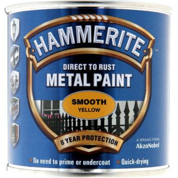 Smooth Finish - Direct To Rust Metal Paint - Yellow