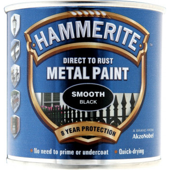 Smooth Finish - Direct To Rust Metal Paint - Black