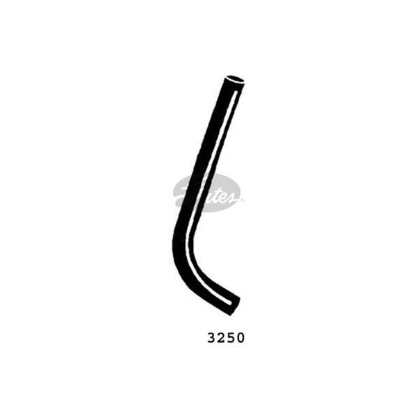 CURVED RADIATOR HOSE 420MMX32 image