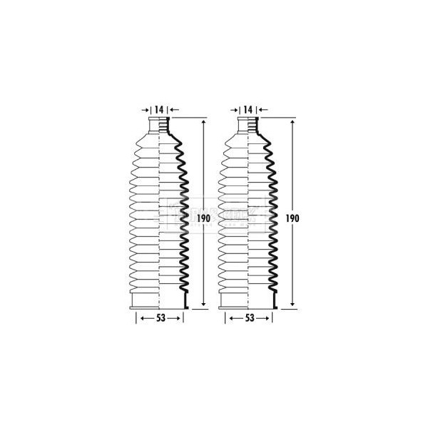 STEERING GAITER KIT image