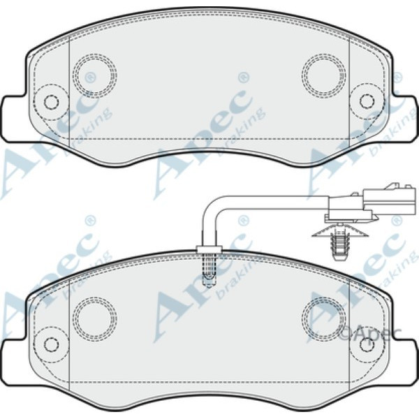 Apec Brake Pad image