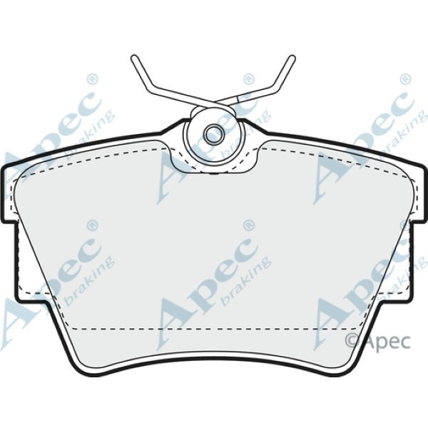 Apec Brake Pad image