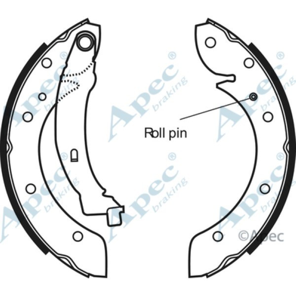Brake Shoe Set image