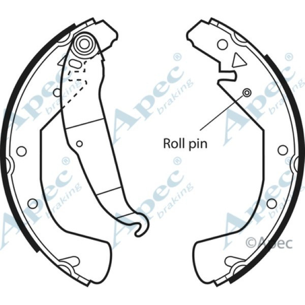 Brake Shoe Set image