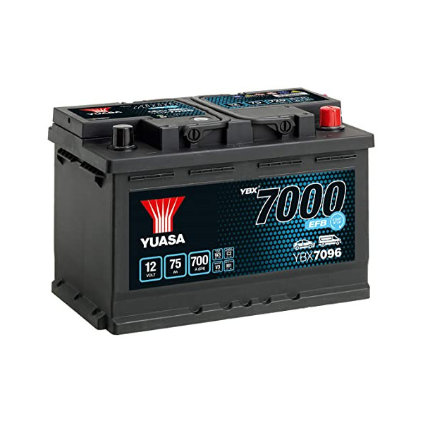 12V 75Ah 700A Yuasa EFB Start Stop Battery image