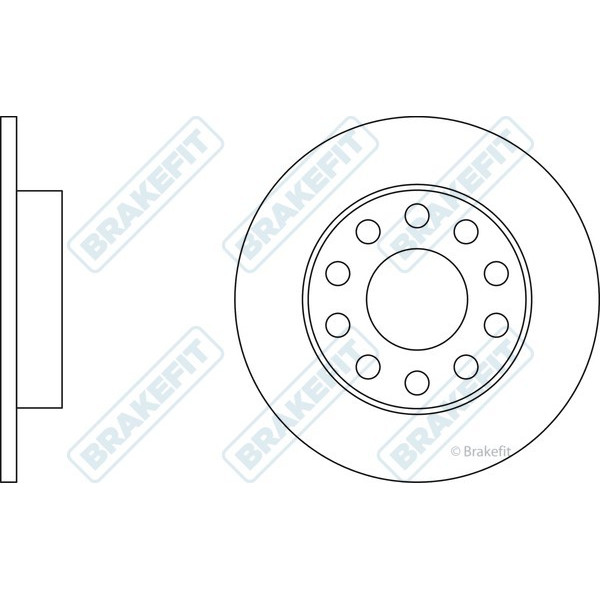 BrakeFit Disc Single image