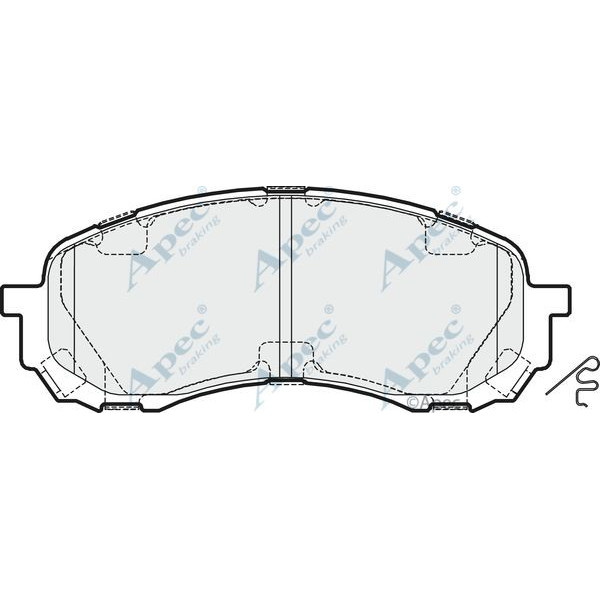 Apec Brake Pad image