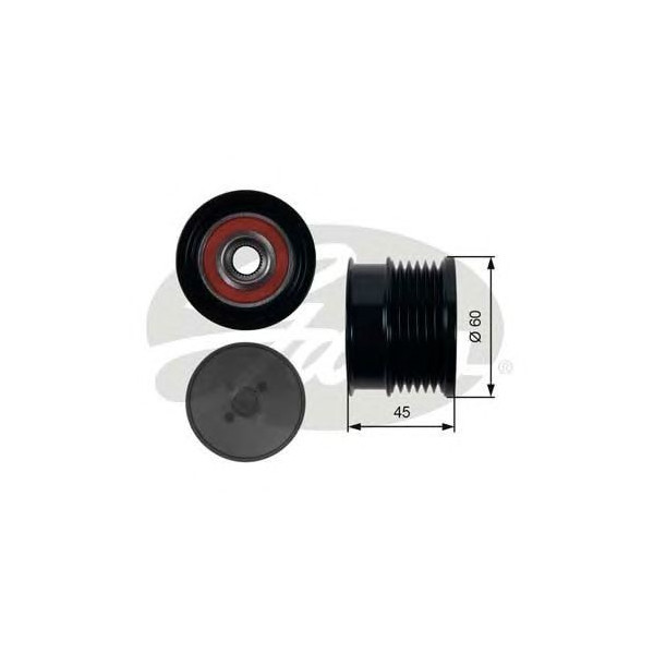 OVER RUNNING ALTERNATOR PULLEY image