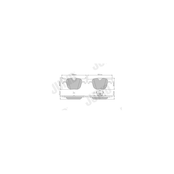 Brake Pad Set image
