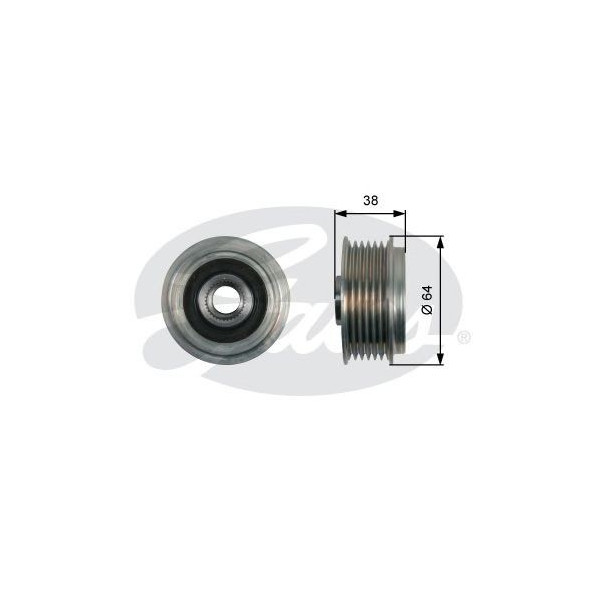 OVER RUNNING ALTERNATOR PULLEY image