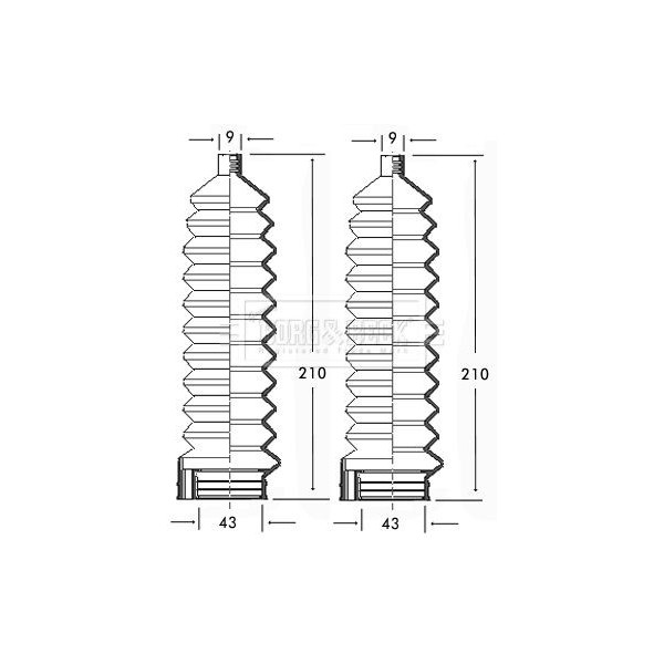 STEERING GAITER KIT image