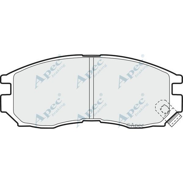Apec Brake Pad image