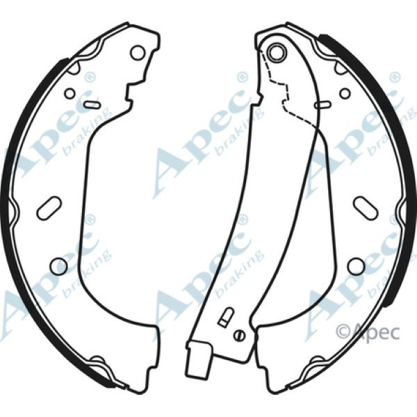 Brake Shoe Set image