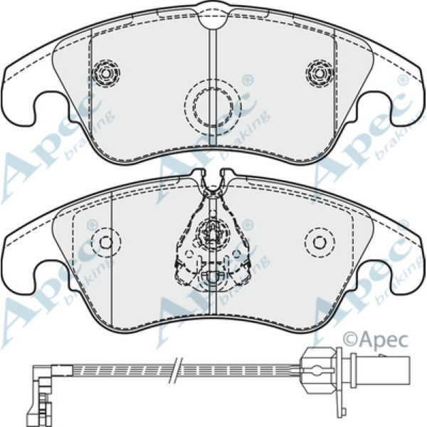 Apec Brake Pad image