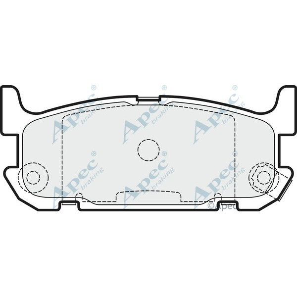 Apec Brake Pad image