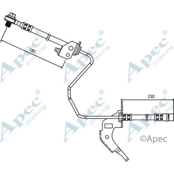 Apec Brake Hose image