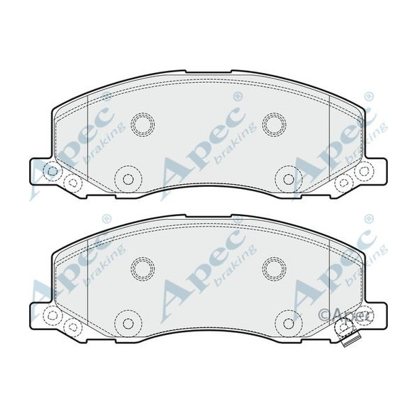 Apec Brake Pad image