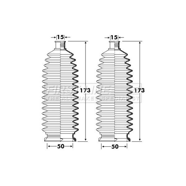 STEERING GAITER KIT image