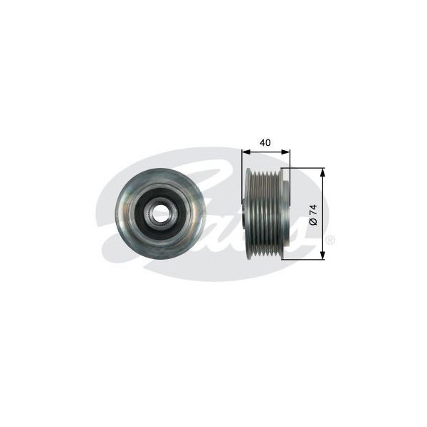 OVER RUNNING ALTERNATOR PULLEY image