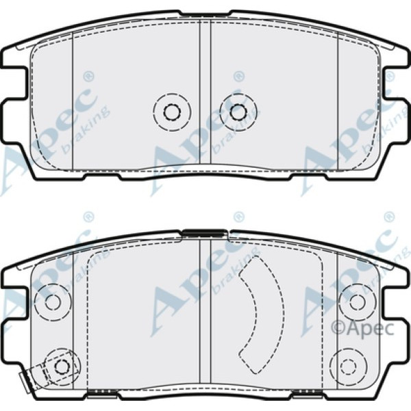 Apec Brake Pad image
