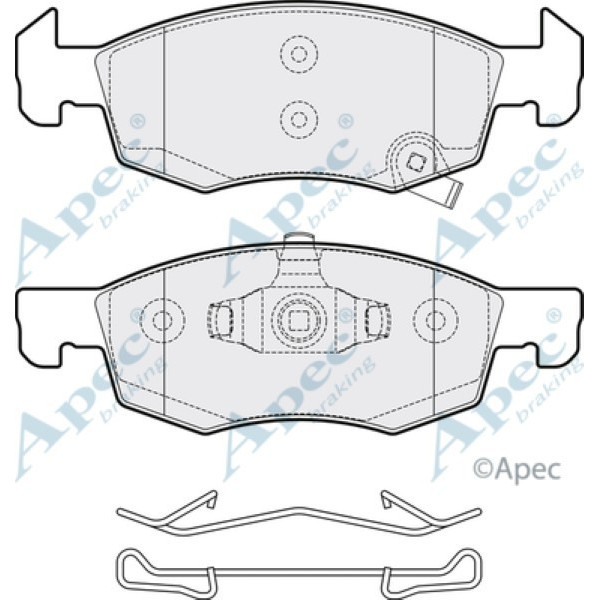 Apec Brake Pad image
