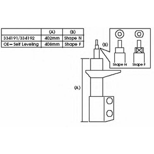 Shock Absorber Rear L image
