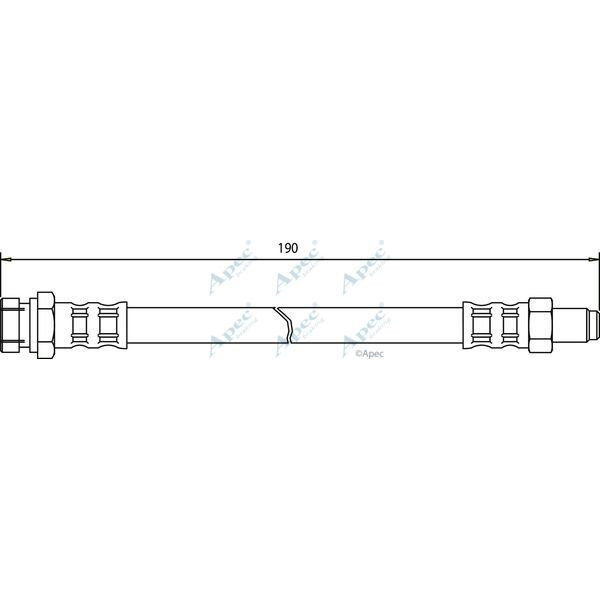 Apec Brake Hose image