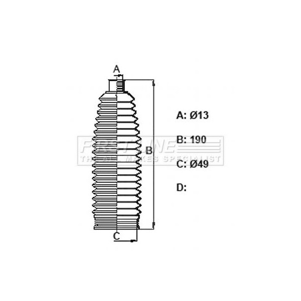 Steering Rack Boot Kit image