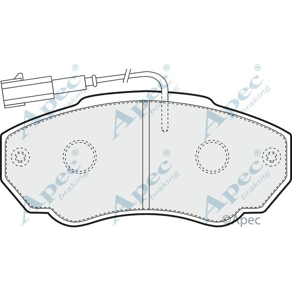 Apec Brake Pad image