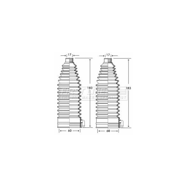STEERING GAITER KIT image
