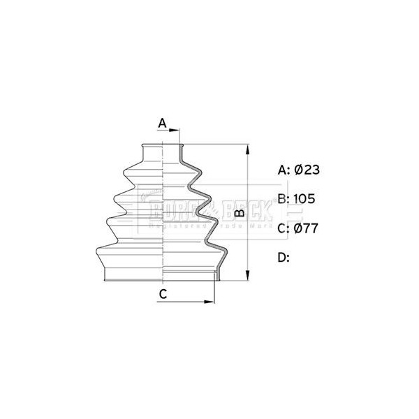 CV JOINT BOOT KIT image