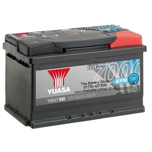 12V 65Ah 650A Yuasa EFB Start Stop Battery image