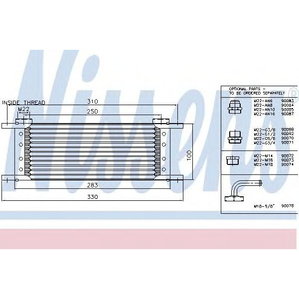 ALU-OLIEKLER 13 ROW-AL M22 image