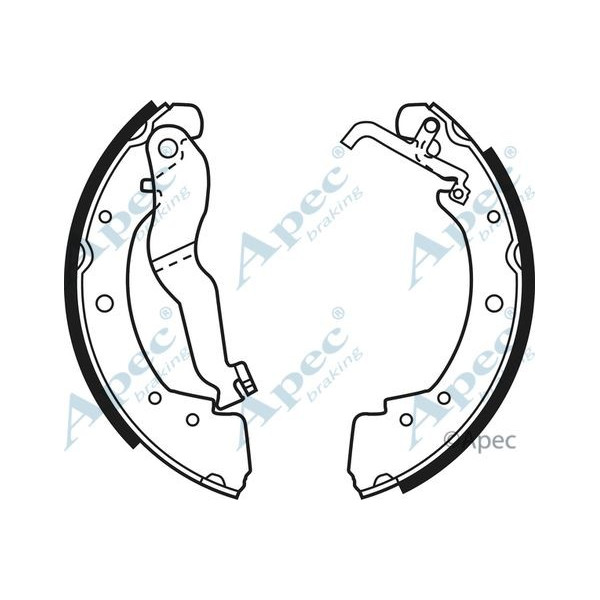 Brake Shoe Set image