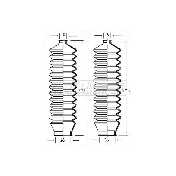 STEERING GAITER KIT image
