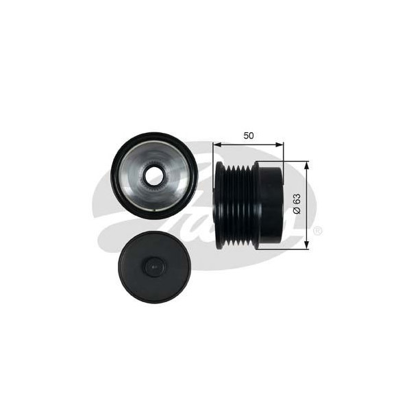 OVER RUNNING ALTERNATOR PULLEY image