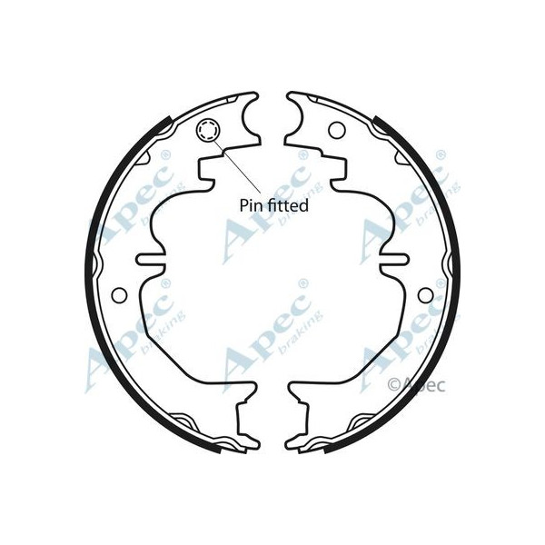 Apec Brake Shoe image