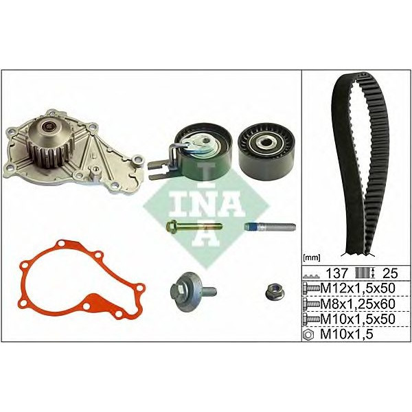 Timing Belt Kit with Water pump image