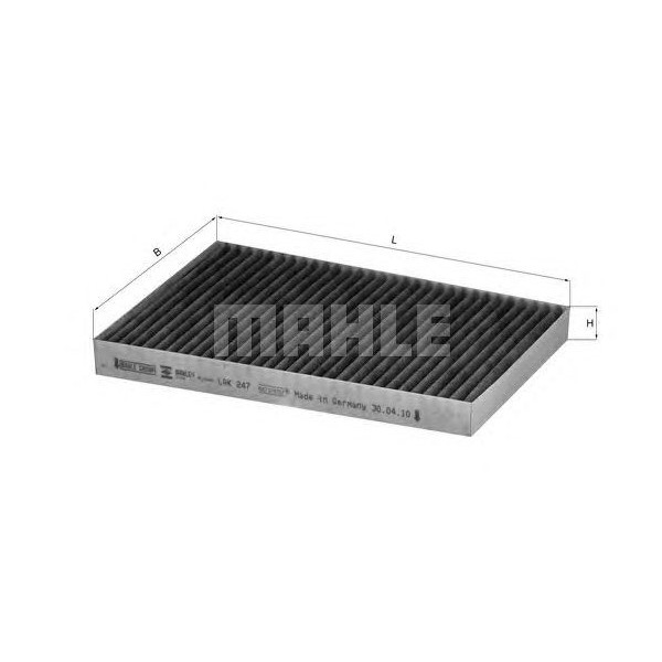 Cabin Filter - Carbon activated image