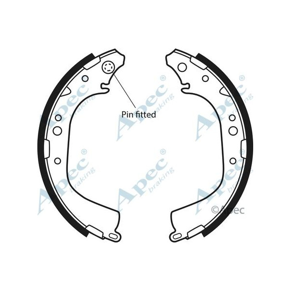 Apec Brake Shoe image