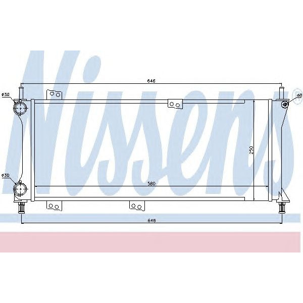 RADIATOR  FIAT PANDA 1100 ie FIRE 00- image