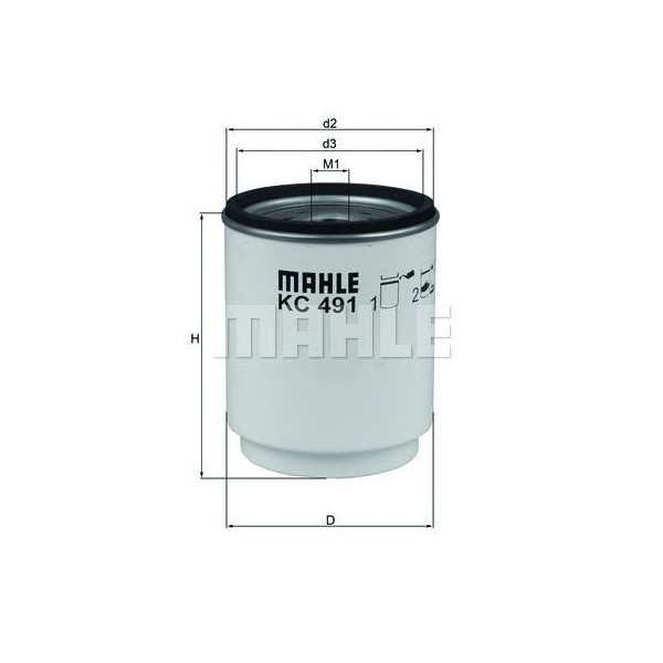 Fuel Filter - Spin on image