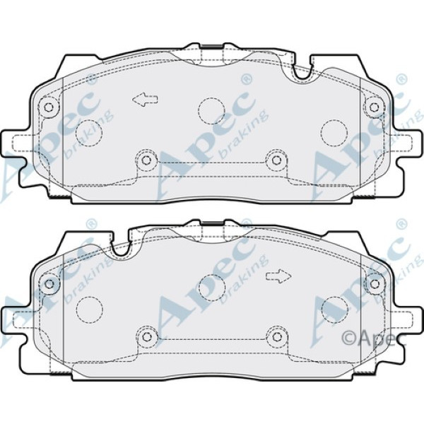 Apec Brake Pad image