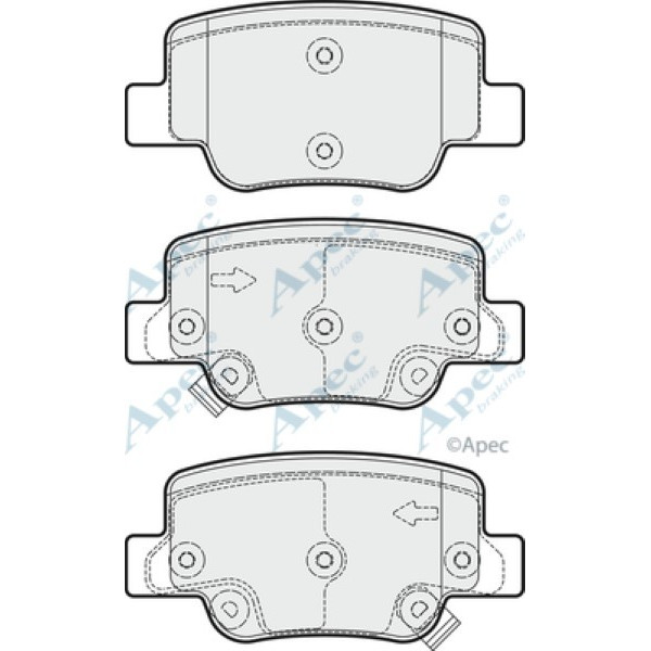 Apec Brake Pad image