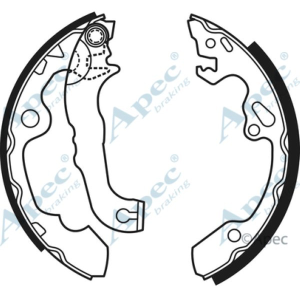 Brake Shoe Set image