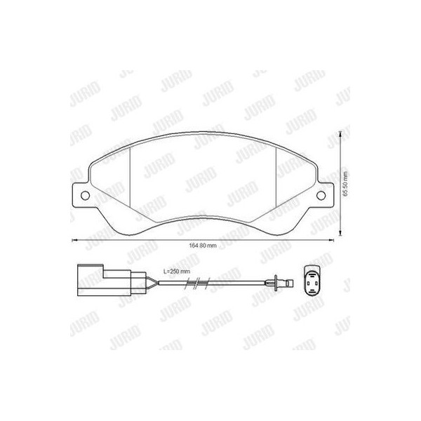 JURID BRAKE PAD image