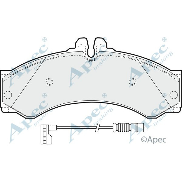 Apec Brake Pad image